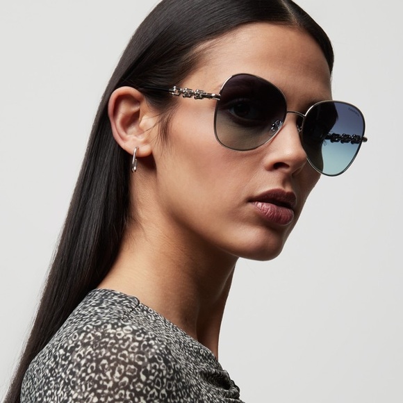Tiffany & Co. Accessories - New🔥🔥 - TIFFANY TF3086 Azure Gradient Blue Silver Sunglasses